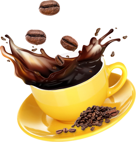Coffee in Yellow Cup
